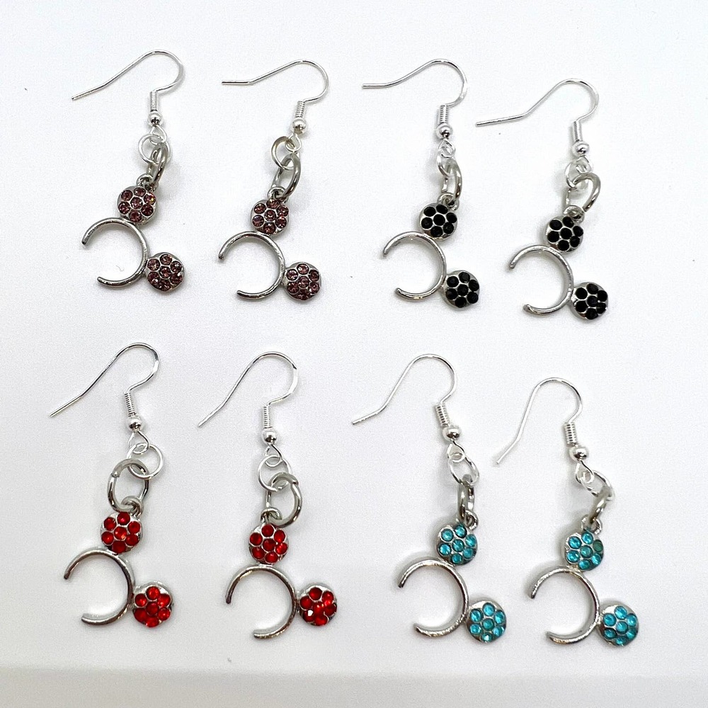 Mickey Ear Headband Earrings - Mickey Mouse Earrings - Disney Vacation Earrings